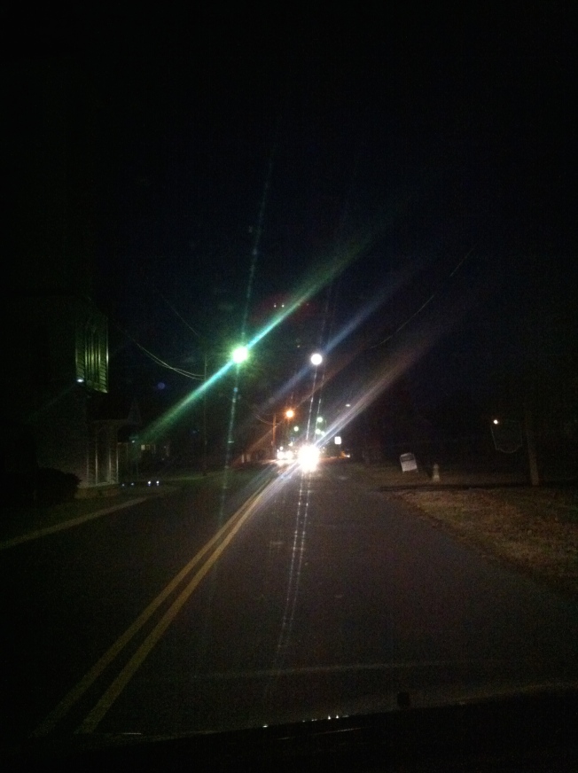 street light flare
